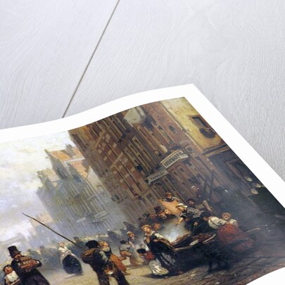 Amsterdam, the Jewish Quarter by Frans Arnold Breuhaus de Groot