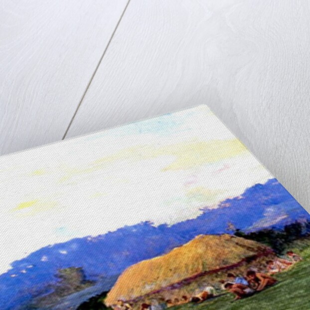 Evening Prayer in Devil Country, Fiji, 1891 by John La Farge or Lafarge