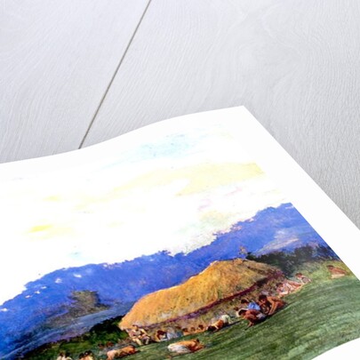 Evening Prayer in Devil Country, Fiji, 1891 by John La Farge or Lafarge