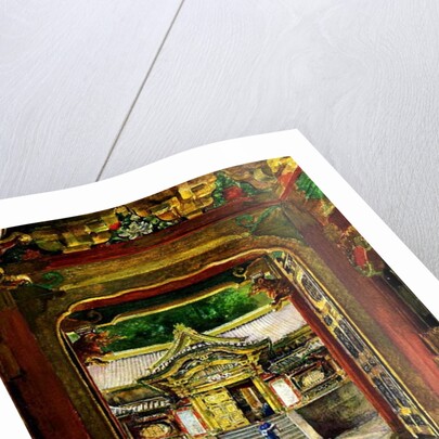 The 3rd Gate, Iyemitsu Temple, Nikko, Japan, c.1886 by John La Farge or Lafarge