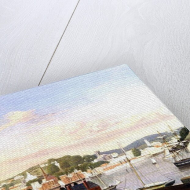 View of Norwich, Connecticut, USA, 1849 by Fitz Henry Lane