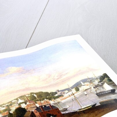 View of Norwich, Connecticut, USA, 1849 by Fitz Henry Lane