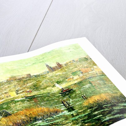 Harlem River, c.1913-15 by Ernest Lawson