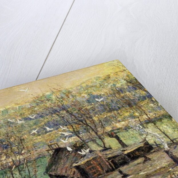 The Pigeon Coop, c.1916 by Ernest Lawson