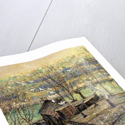 The Pigeon Coop, c.1916 by Ernest Lawson