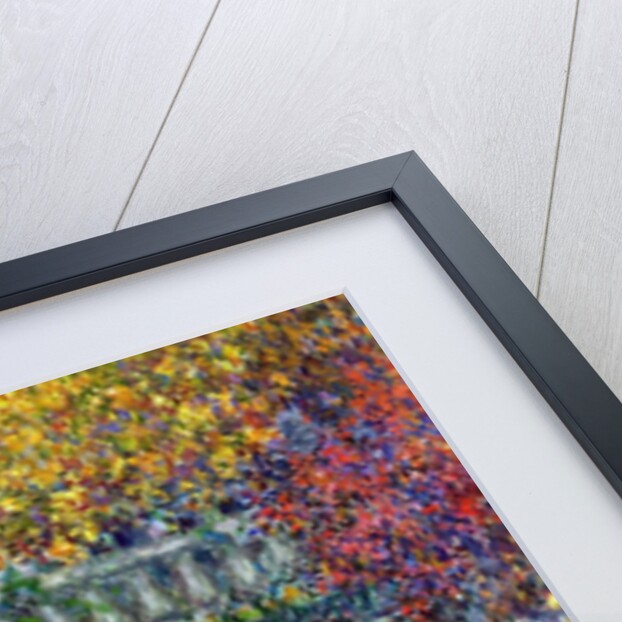 The Terrace in the Autumn, Gerberoy, 1922 by Henri Eugene Augustin Le Sidaner