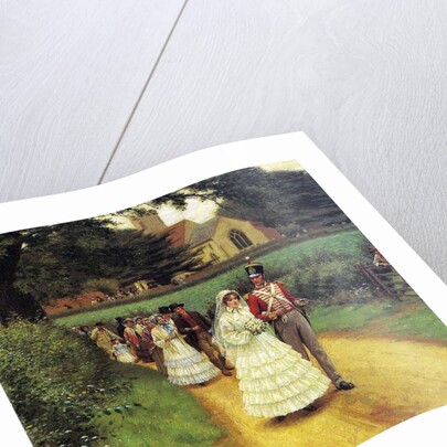 The Wedding March, 1919 by Edmund Blair Leighton