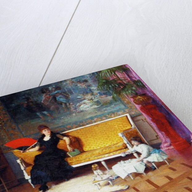 The Doll's Tea Time, 1885 by William Henry Lippincott