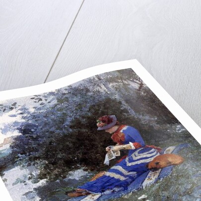 A Quiet Afternoon, 1880 by William Henry Lippincott