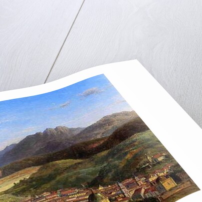 Rio Bamba, Ecuador, 1859 by Louis Remy Mignot