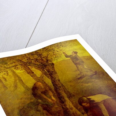 Gathering Apples by Jean Francois I Millet