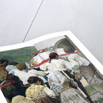 The Burial of a Child, Italy by Luigi Nono