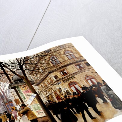 The Cab Accident by Jean Beraud