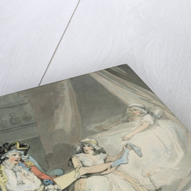 Four O'Clock in the Town by Thomas Rowlandson