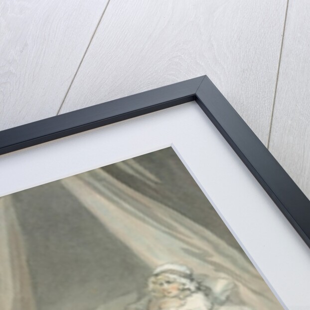 Four O'Clock in the Town by Thomas Rowlandson