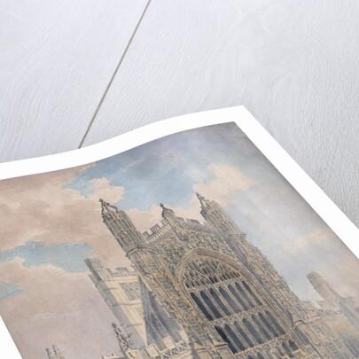 Bath Abbey by John Claude Nattes