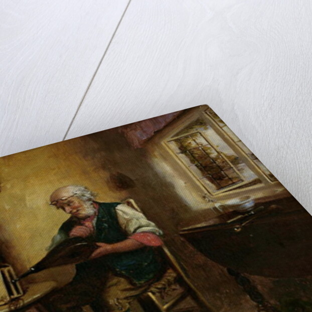 Cleaning the Clock, 1880 by G. J. Barnes