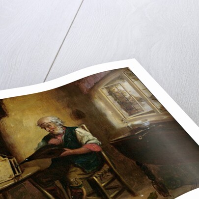 Cleaning the Clock, 1880 by G. J. Barnes