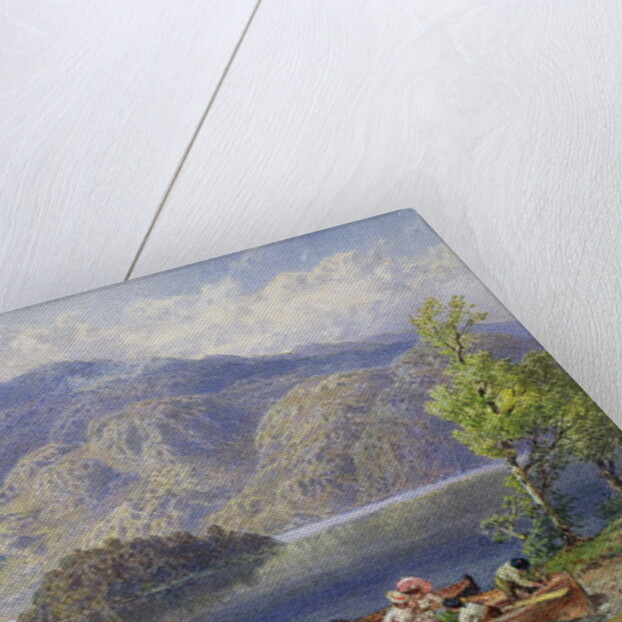 Ben Venue and Ellen's Isle, Loch Katrine by Myles Birket Foster