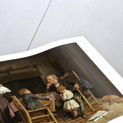 The Draughts Players, 1859 by Joseph Clark