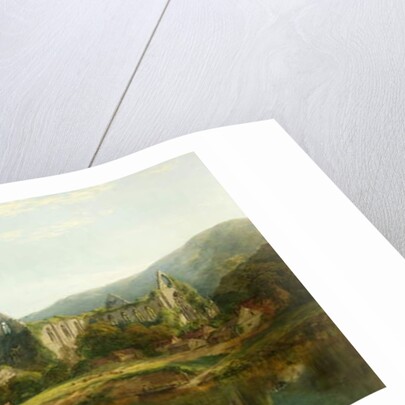 Tintern Abbey, 1861 by Henry Jutsum