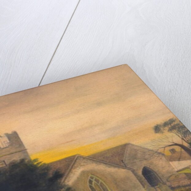 Mynyddislwyn Parish Church, 1915 by Obediah Hodges