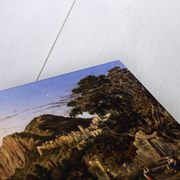 Vesuvius and the Bay of Naples from the Island of Capri, 1850 by George Loring Brown