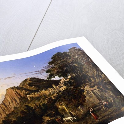 Vesuvius and the Bay of Naples from the Island of Capri, 1850 by George Loring Brown
