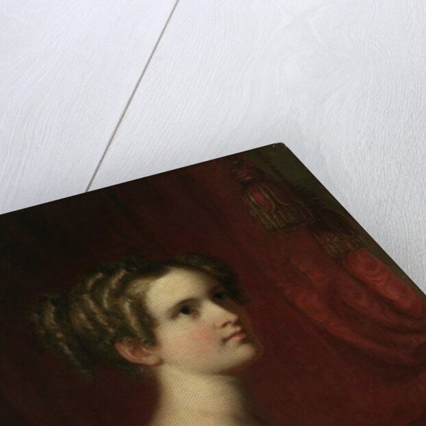 Ideal Head: A Suggestion from Life, 1836 by Asher Brown Durand