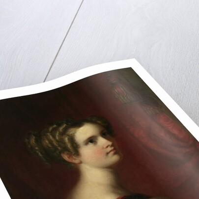 Ideal Head: A Suggestion from Life, 1836 by Asher Brown Durand