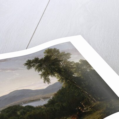 Beacon Hills on the Hudson River, 1852 by Asher Brown Durand