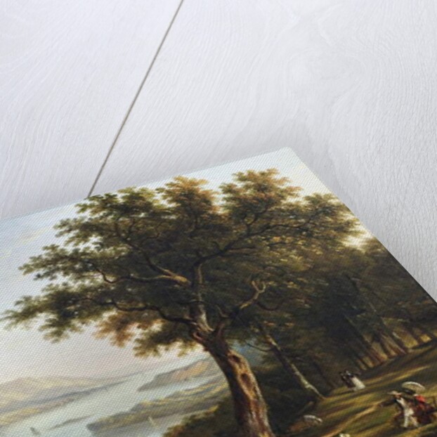 View from Hyde Park on the Hudson River, 1845 by Victor de Grailly