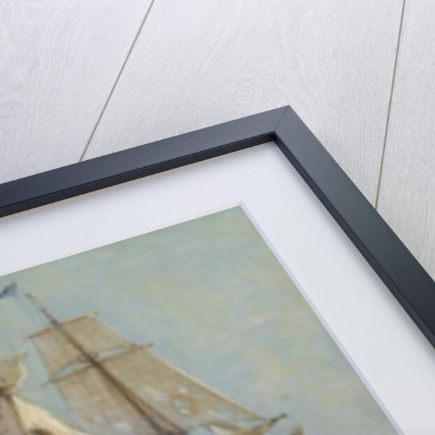 Engagement Between the U.S. Frigate 'Constitution' and H.M.S. 'Java', 1896 by Carlton Theodore Chapman