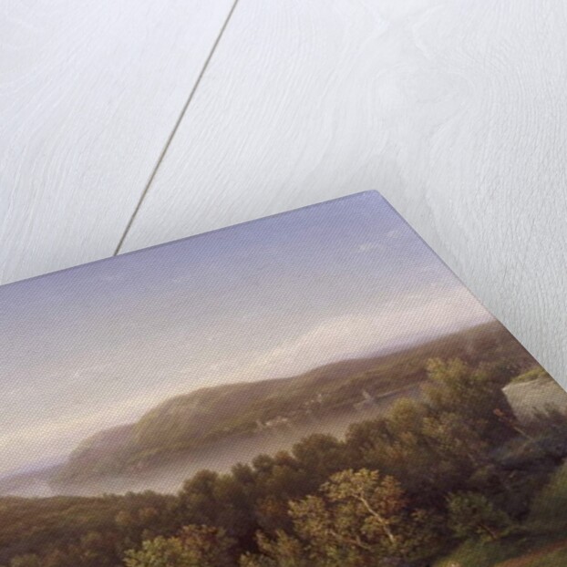 Hudson River Valley from Fort Putnam, West Point, 1855 by George Henry Boughton