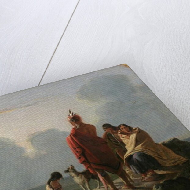 The Last of the Race, 1847 by Tompkins Harrison Matteson