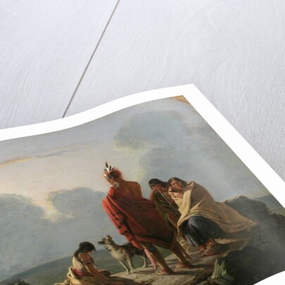 The Last of the Race, 1847 by Tompkins Harrison Matteson