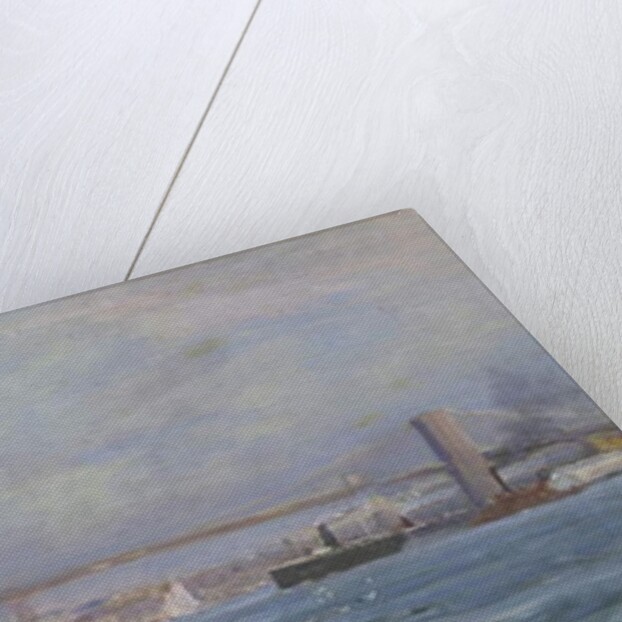 The East River, NYC, 1904 by Carlton Theodore Chapman