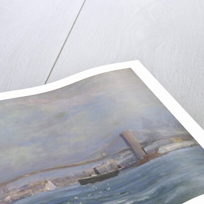 The East River, NYC, 1904 by Carlton Theodore Chapman