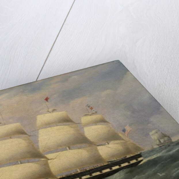 Clipper Ship 'American Eagle', 1856 by G. Dell