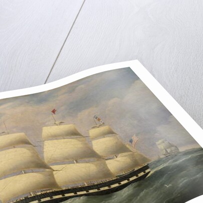 Clipper Ship 'American Eagle', 1856 by G. Dell