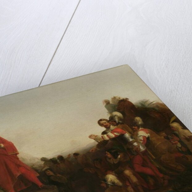 Cortez's First View of the City of Mexico, 1844 by Peter Frederick Rothermel