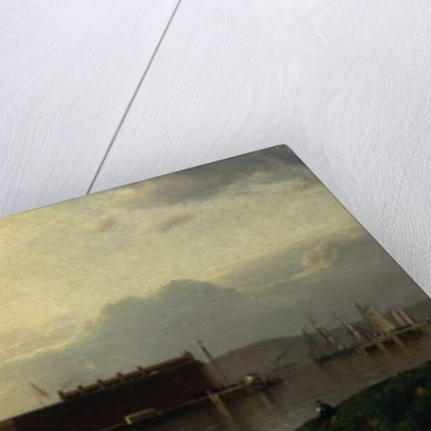 The Narrows and Fort Lafayette, Ships Coming Into Port, New York Harbor, 1868 by Samuel Colman