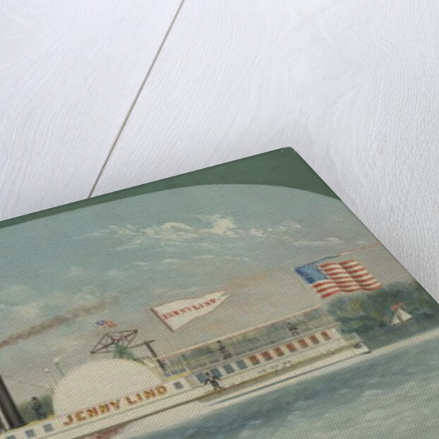 Steamboat 'Jenny Lind', 1850 by James Bard