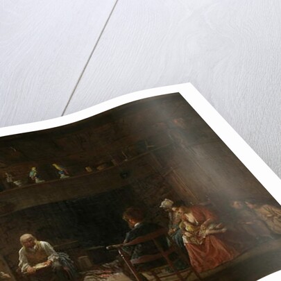 Sunday Morning, 1866 by Eastman Johnson