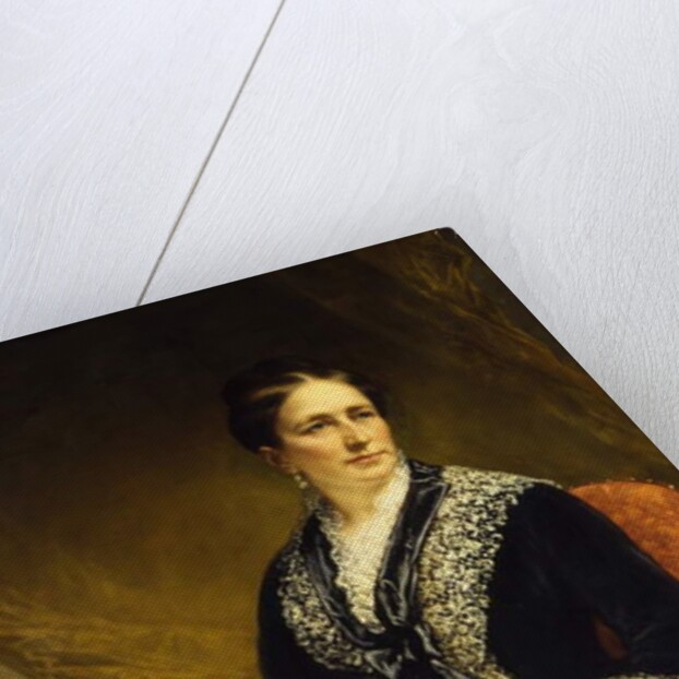 Portrait of Mary McCrea Stuart/ Mrs. Robert Leighton Stuart, ca. 1840-1885 by Daniel Huntington