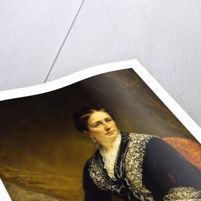 Portrait of Mary McCrea Stuart/ Mrs. Robert Leighton Stuart, ca. 1840-1885 by Daniel Huntington