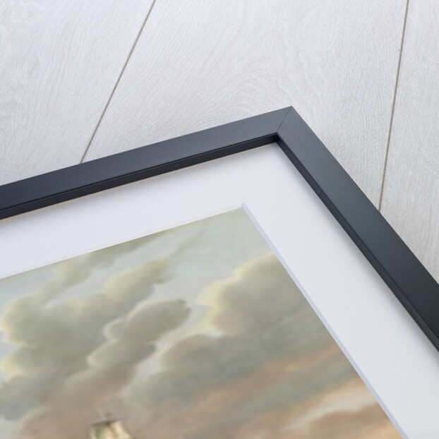 U.S. Ships-of-the-Line and Frigates Delaware and North Carolina, Brandywine, and Constellation, 1848 by James Guy Evans