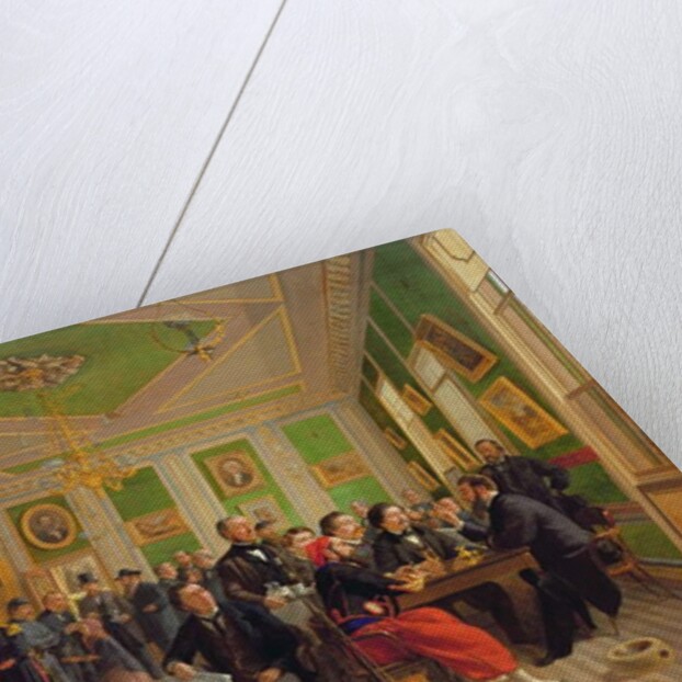 Interior of George Hayward's Porter House, 1863 by Edmund D. Hawthorn