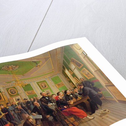 Interior of George Hayward's Porter House, 1863 by Edmund D. Hawthorn