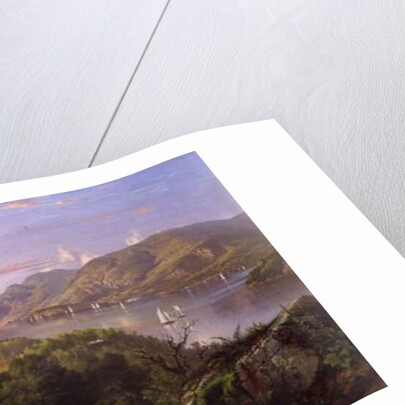 View of the Highlands from West Point, 1862 by John Ferguson Weir